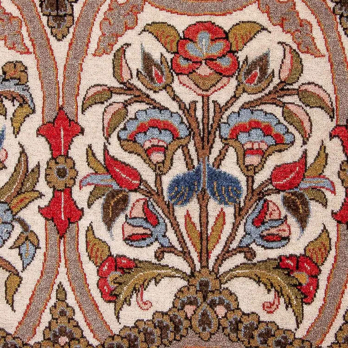 Dywan perski - Ghom - 215 x 141 cm - czerwony