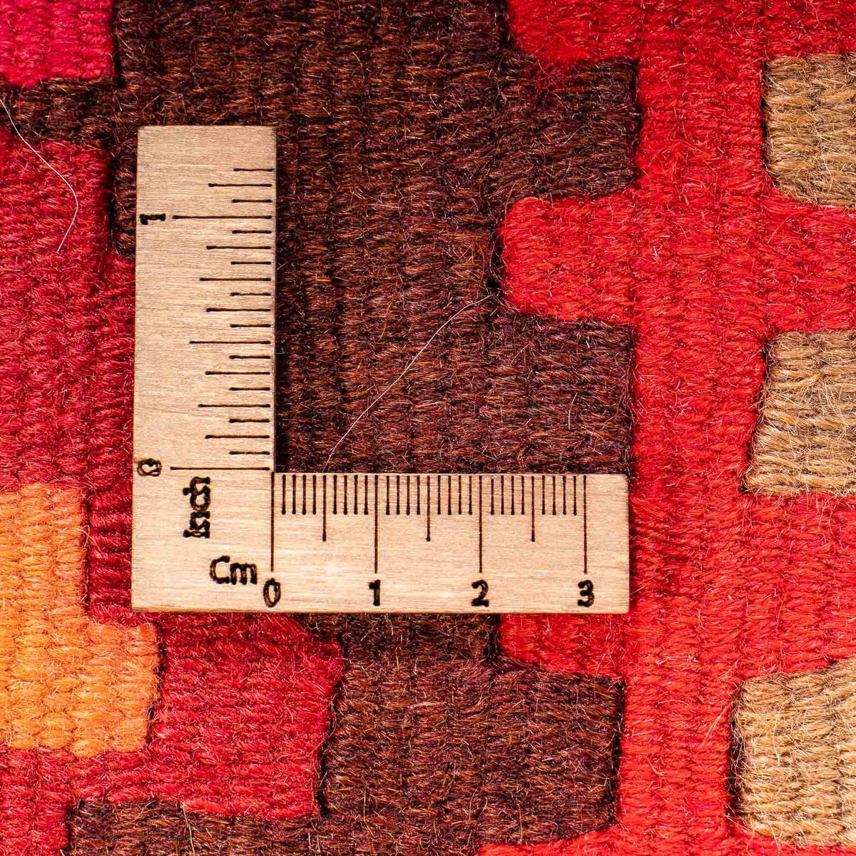 Biegacz Dywan Kelim - Stary - 360 x 170 cm - wielokolorowy