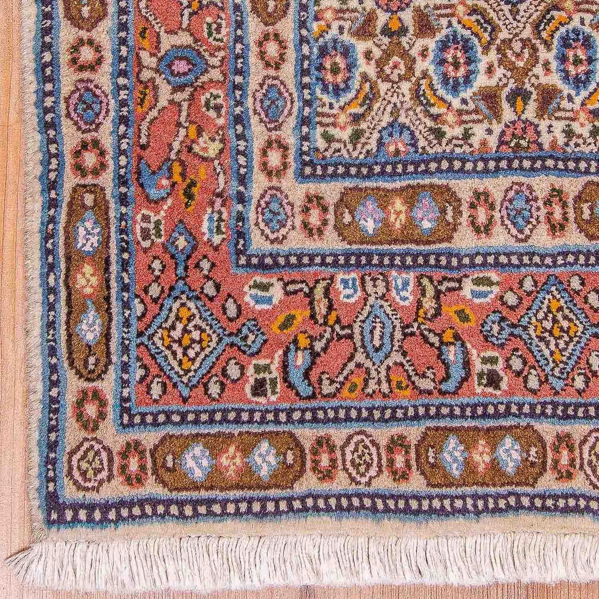 Dywan perski - Klasyczny - 141 x 94 cm - beżowy