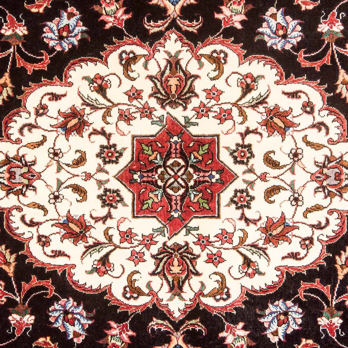 Perski dywan - Bijar - Royal - 213 x 128 cm - ciemnoniebieski