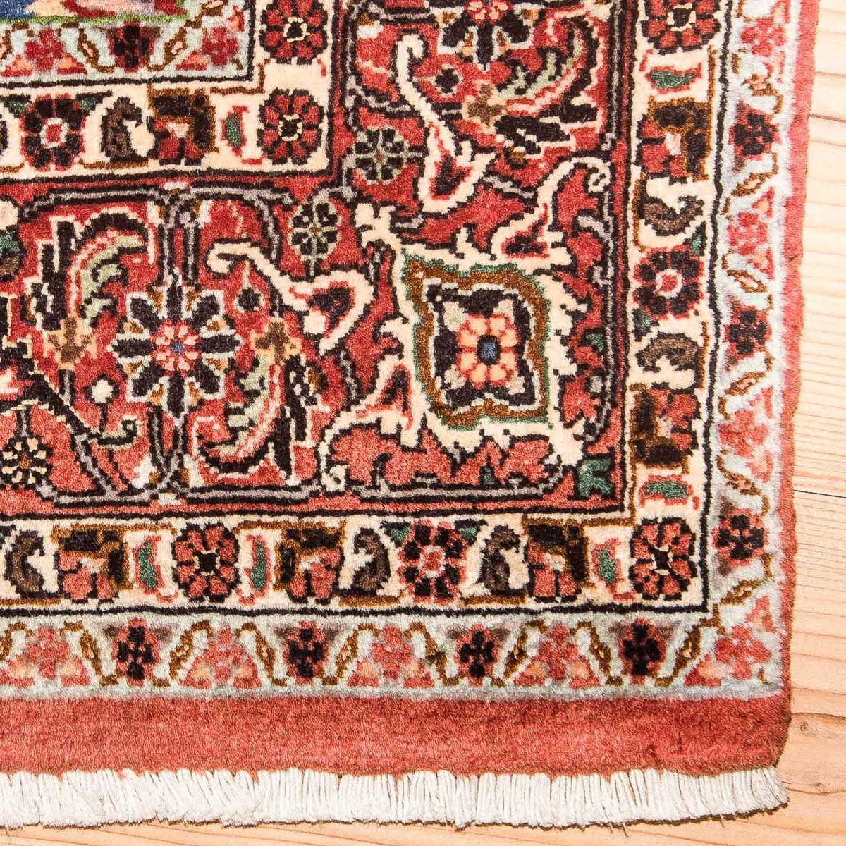 Perski dywan - Bijar - Royal - 213 x 128 cm - ciemnoniebieski