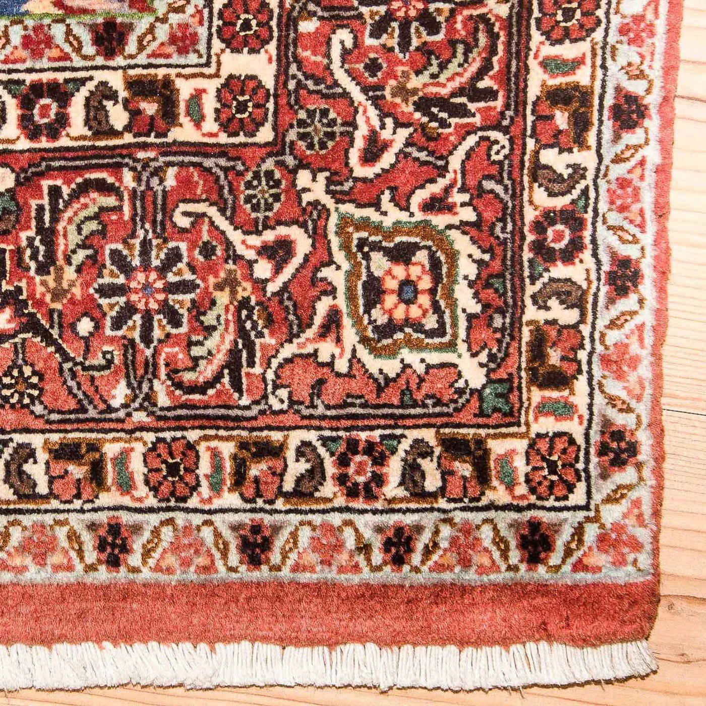 Perski dywan - Bijar - Royal - 213 x 128 cm - ciemnoniebieski