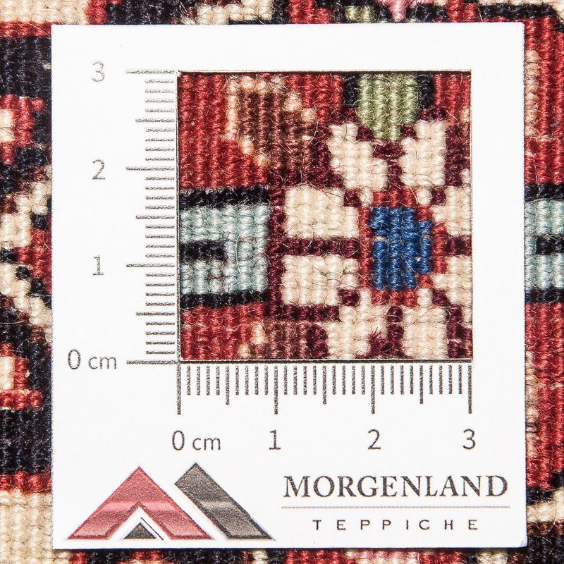 Dywan perski - Bijar - 290 x 177 cm - pomarańczowy