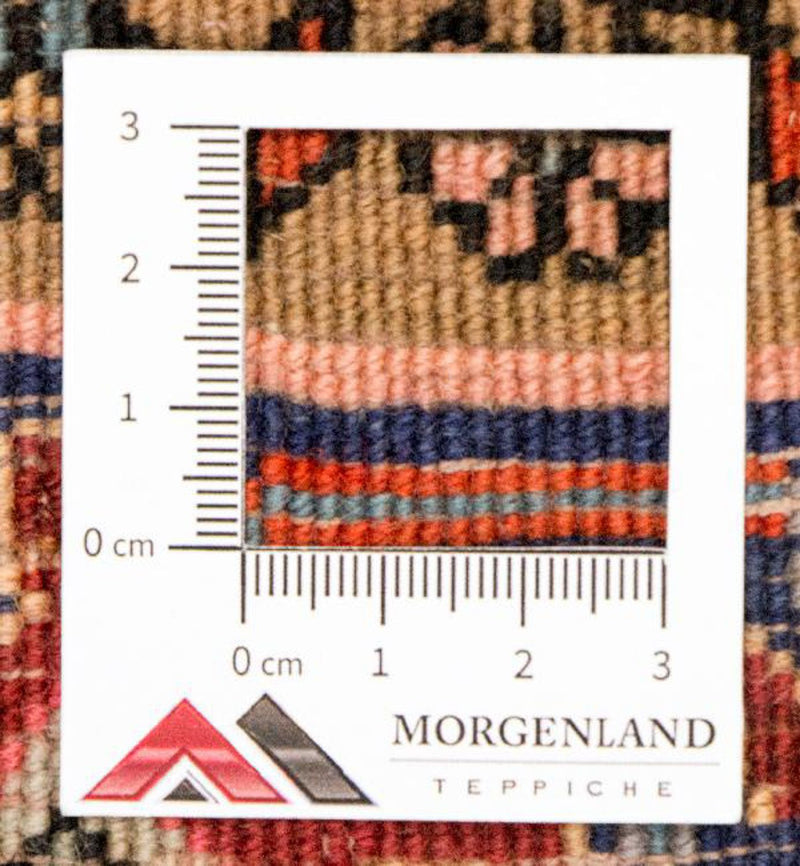 Dywan perski - Bijar - 165 x 120 cm - pomarańczowy