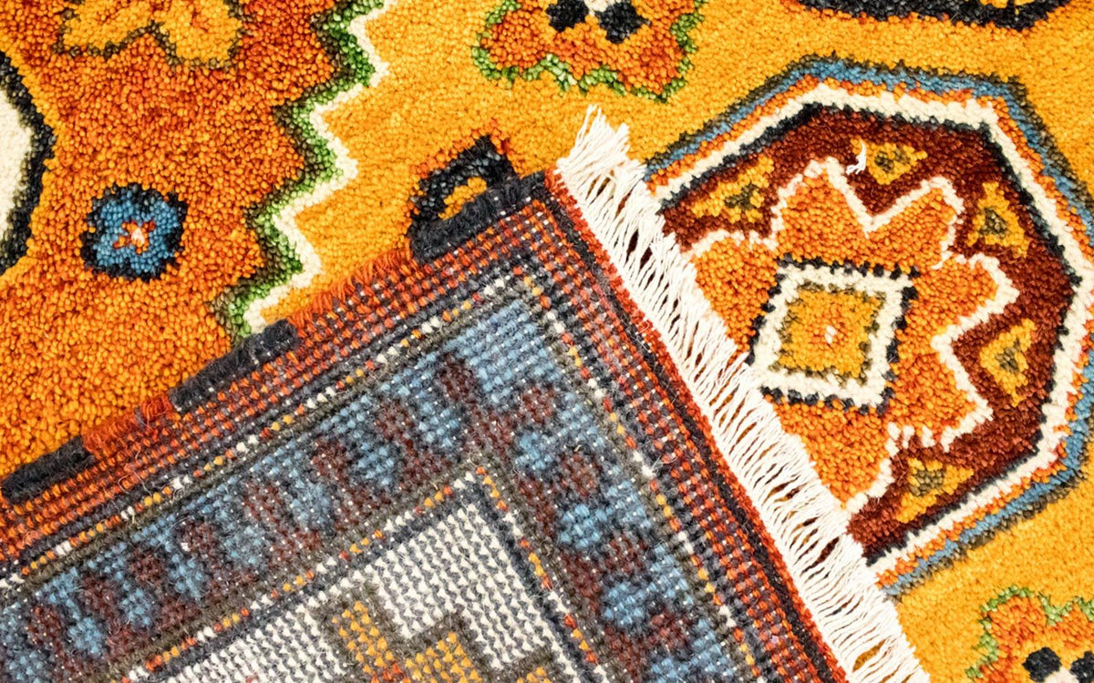 Dywan orientalny - 240 x 174 cm - pomarańczowy