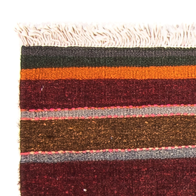 Dywan Kelim - Stary - 80 x 57 cm - wielokolorowy