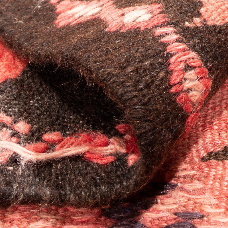 Biegacz Dywan Kelim - Stary - 410 x 160 cm - rdza