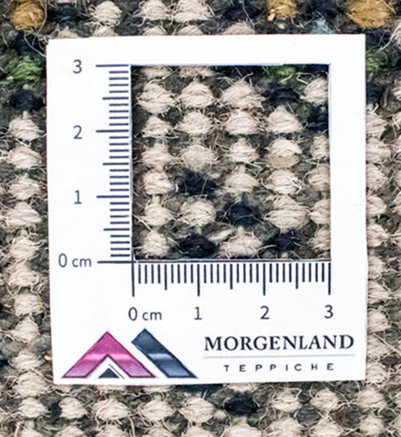 Dywan wełniany - 137 x 74 cm - beżowy