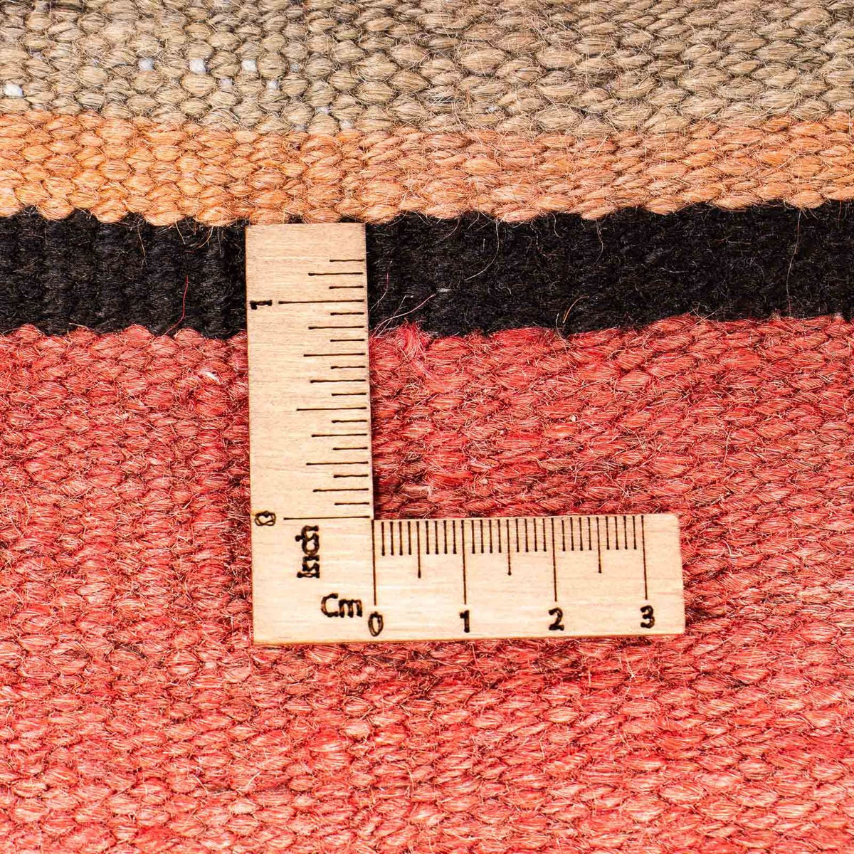 Dywan Kelim - Stary - 255 x 130 cm - wielokolorowy