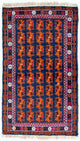 Dywan beludżycki 136x77cm - Dywan orientalny