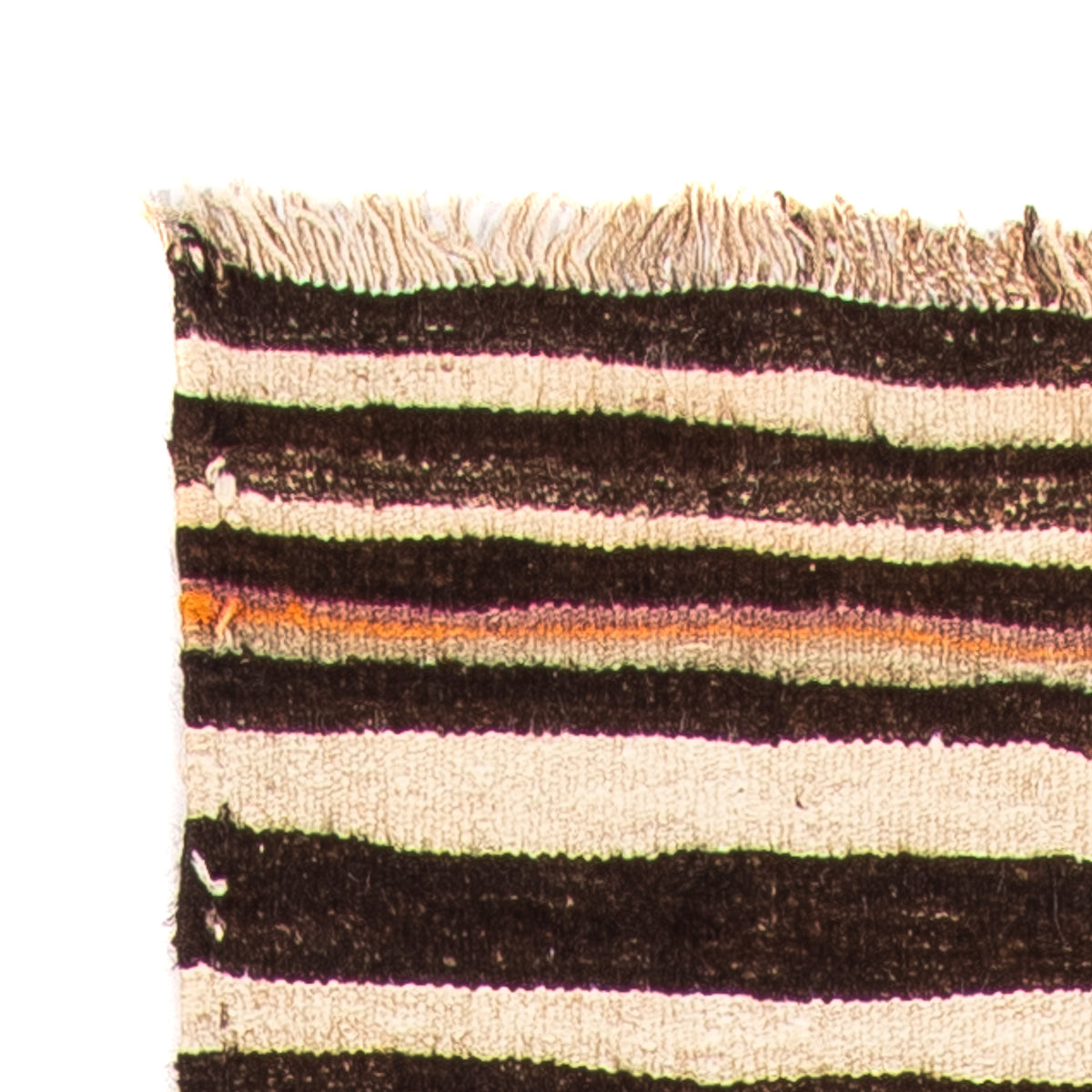 Biegacz Dywan Kelim - Stary - 305 x 75 cm - wielokolorowy