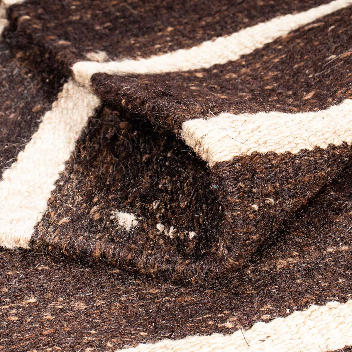 Biegacz Dywan Kelim - Stary - 305 x 75 cm - wielokolorowy