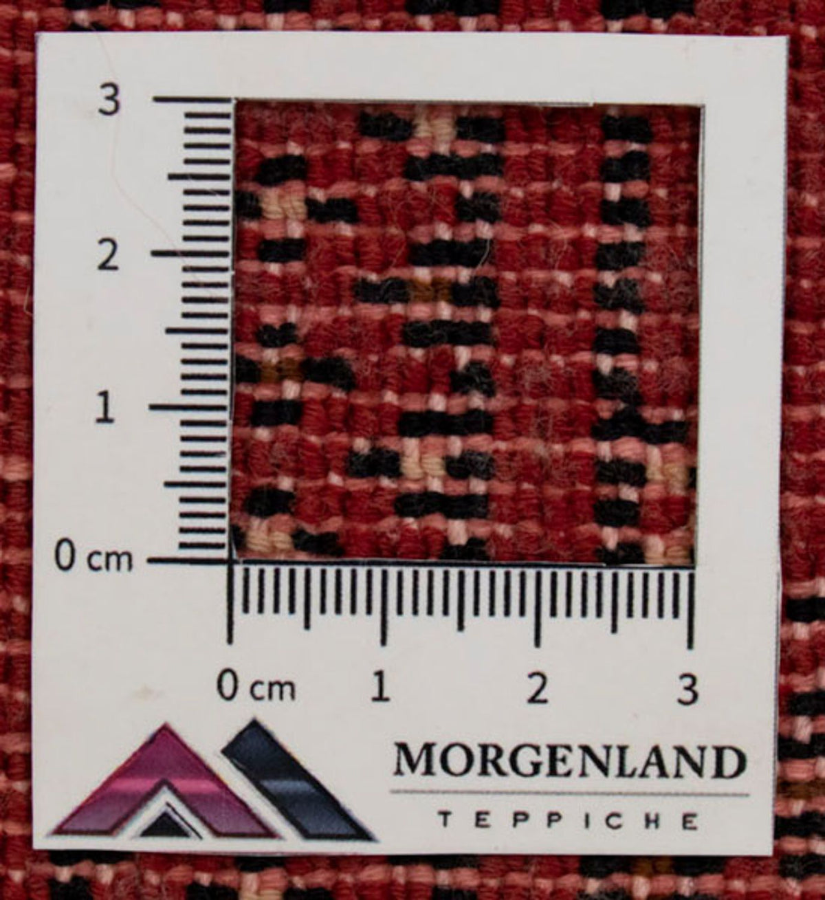 Biegacz Dywan turkmeński - 100 x 50 cm - czerwony