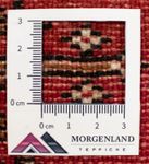 Biegacz Dywan turkmeński - 100 x 50 cm - czerwony