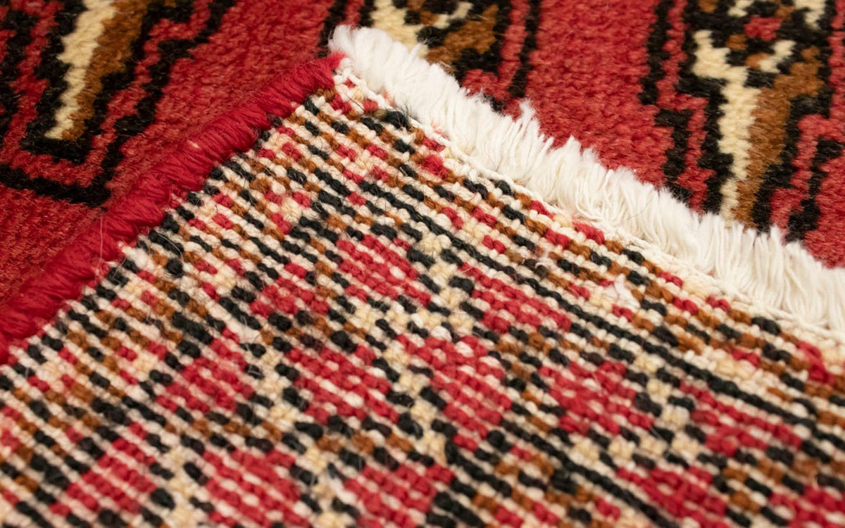 Biegacz Dywan turkmeński - 100 x 50 cm - czerwony