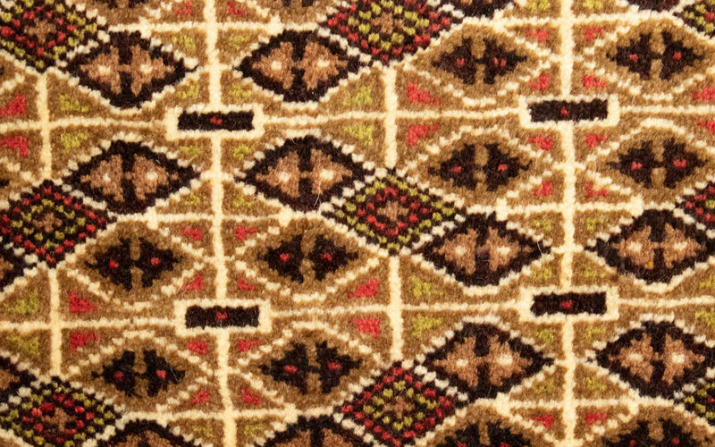 Biegacz Dywan turkmeński - 100 x 50 cm - wielokolorowy