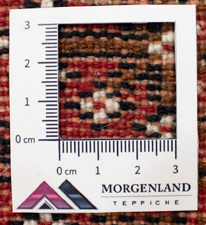 Biegacz Dywan turkmeński - 100 x 50 cm - czerwony