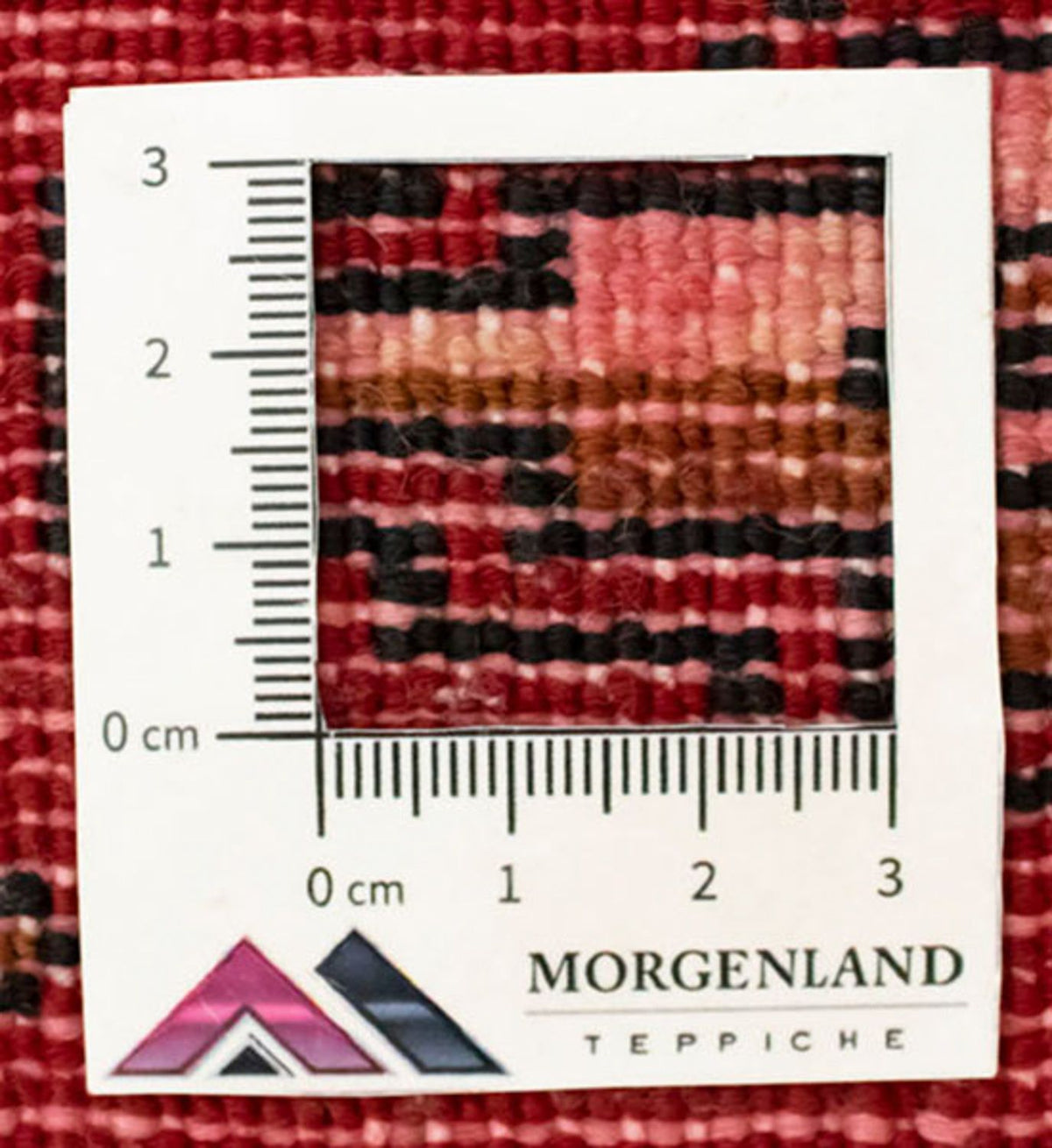 Dywan turkmeński - 130 x 60 cm - czerwony