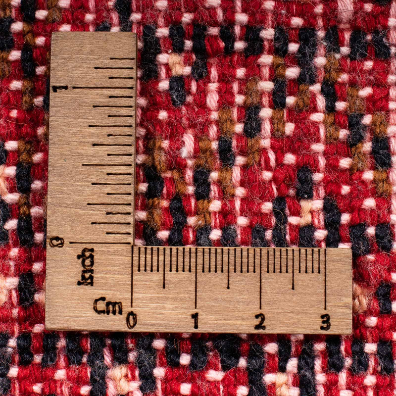 Biegacz Dywan turkmeński - 100 x 50 cm - ciemna czerwień