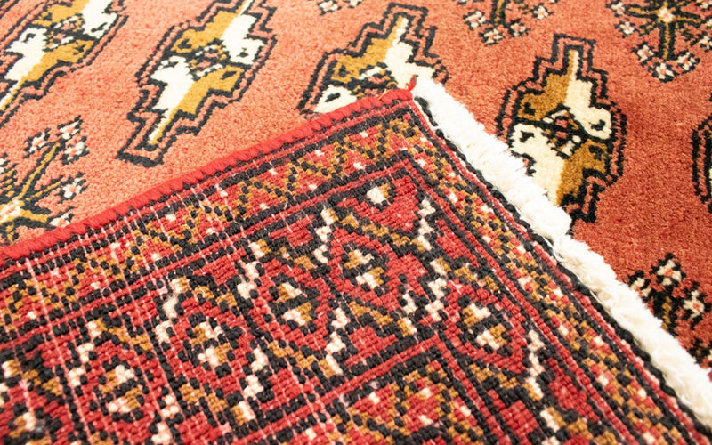 Dywan turkmeński - 130 x 60 cm - rdza