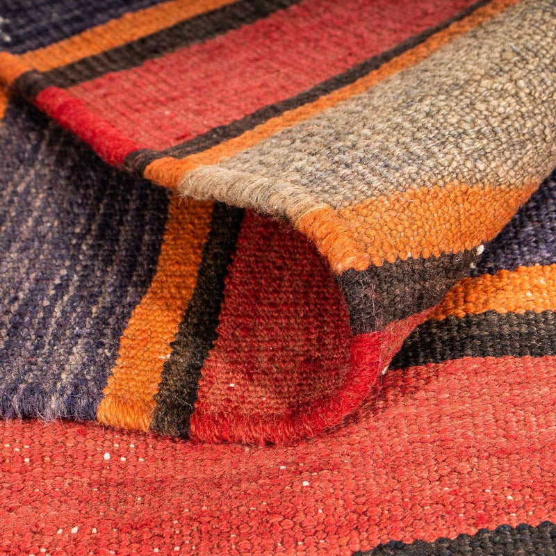 Dywan Kelim - Stary - 180 x 160 cm - wielokolorowy