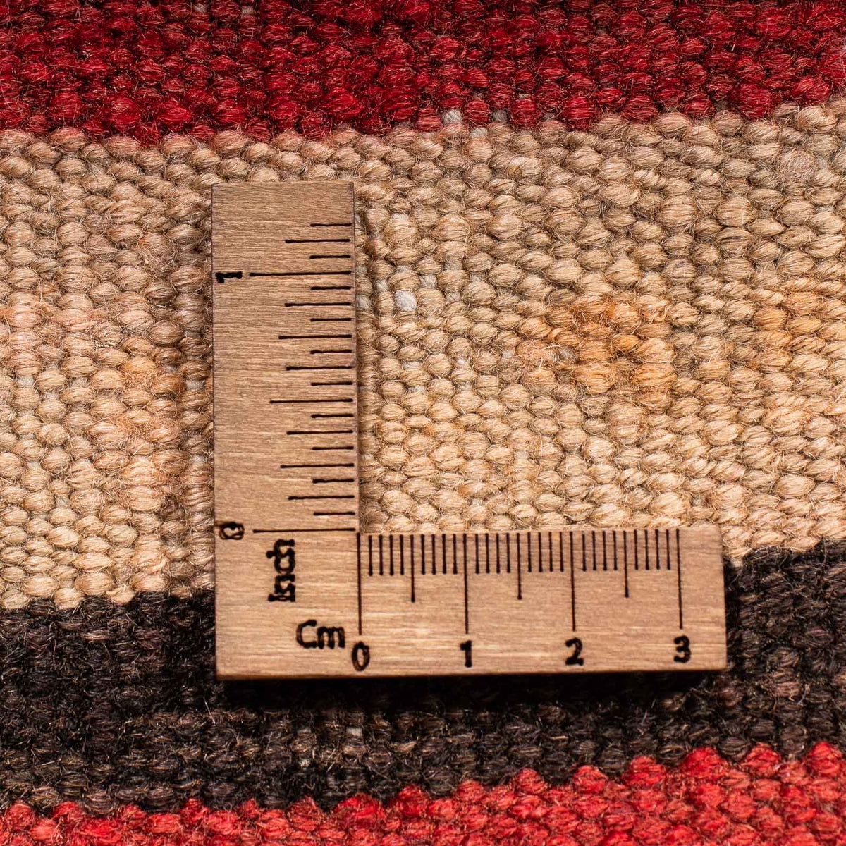 Dywan Kelim - Stary - 180 x 160 cm - wielokolorowy