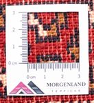 Dywan turkmeński - 130 x 60 cm - rdza