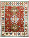 Dywan orientalny 244x306cm - Prostokątny / Czerwony / 244 x 306 cm Prostokątny
