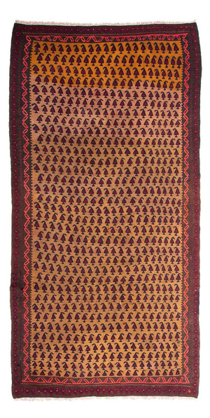 Biegacz Dywan Kelim - Stary - 280 x 150 cm - wielokolorowy