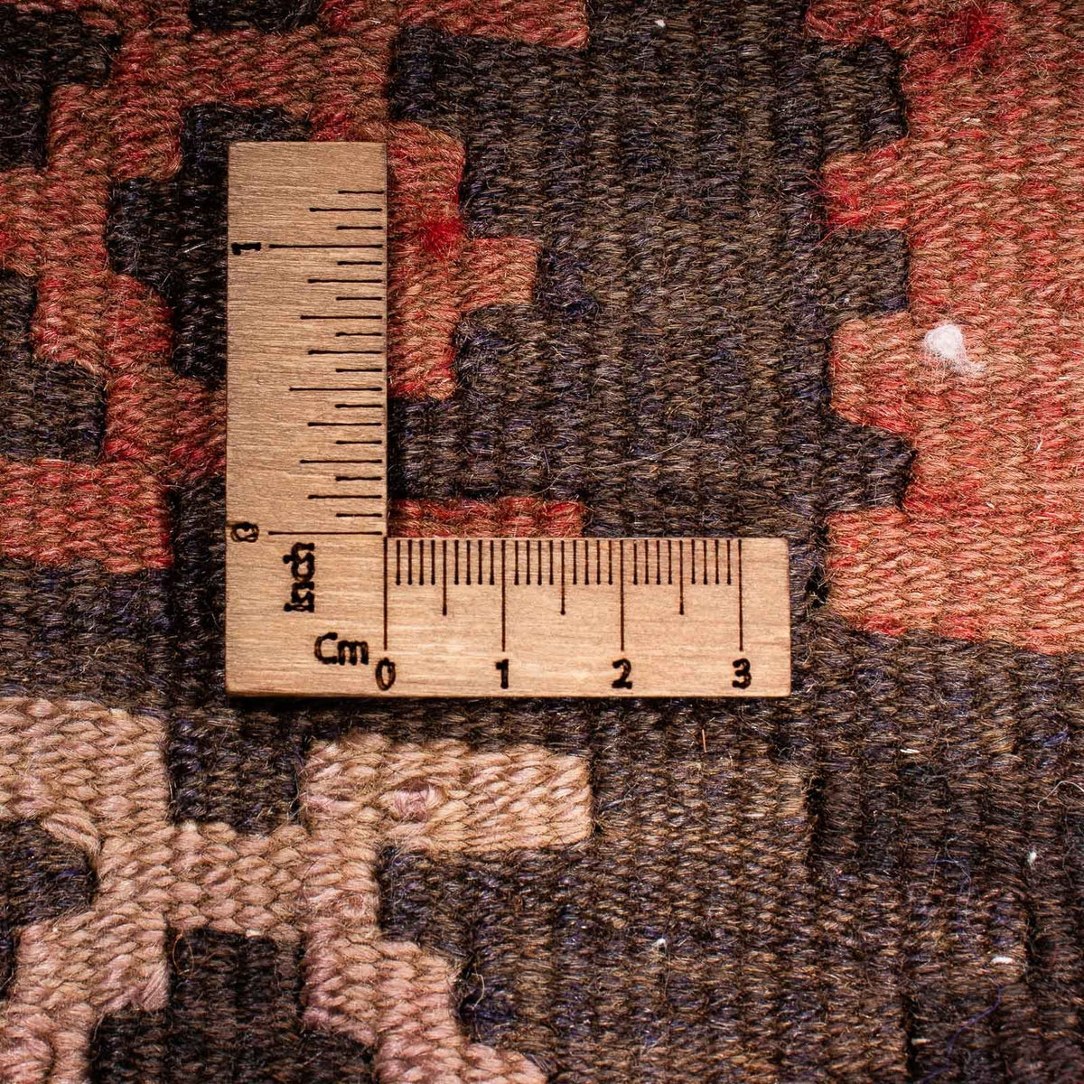 Biegacz Dywan Kelim - Stary - 290 x 110 cm - wielokolorowy