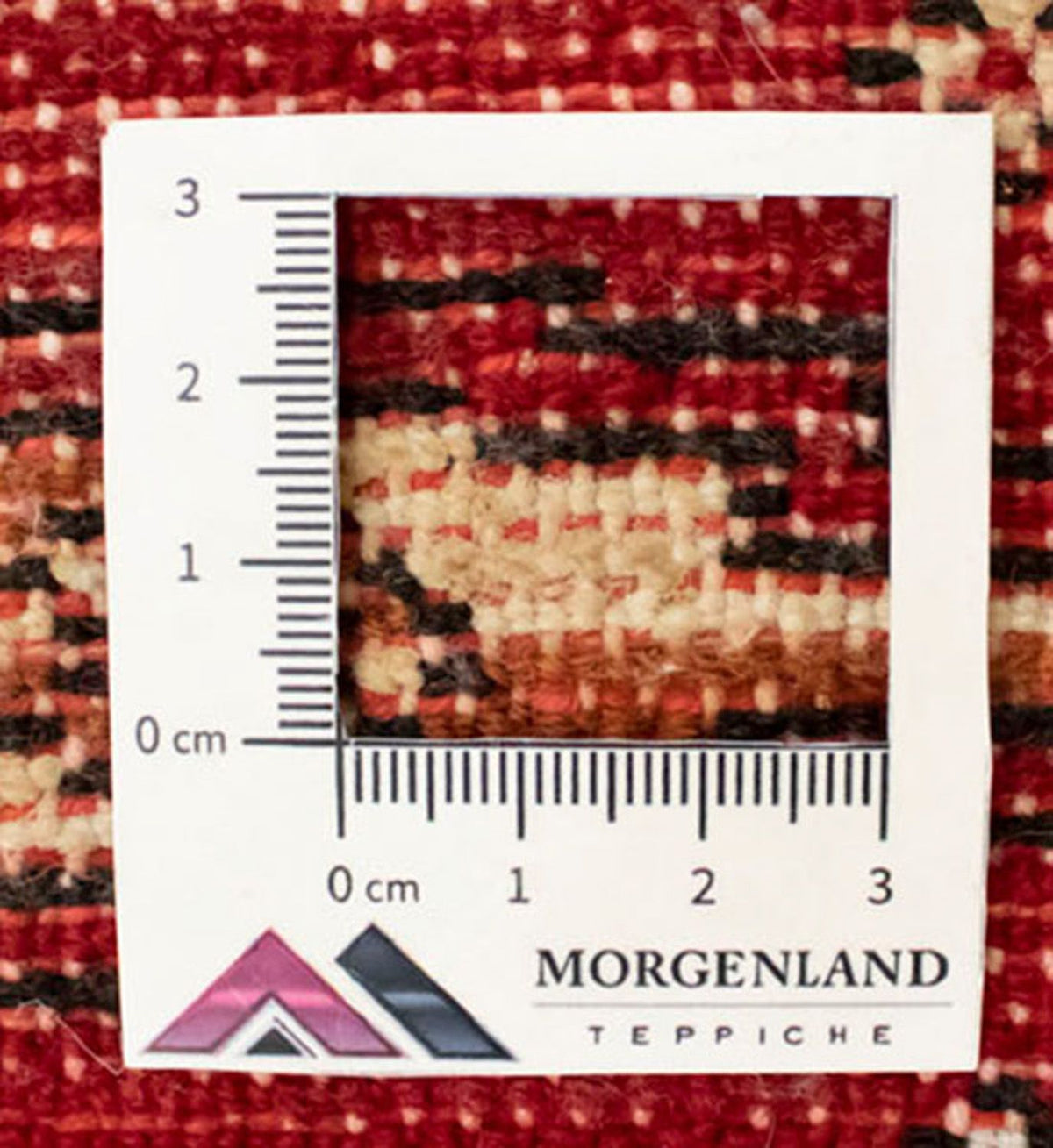 Dywan turkmeński - 130 x 60 cm - czerwony