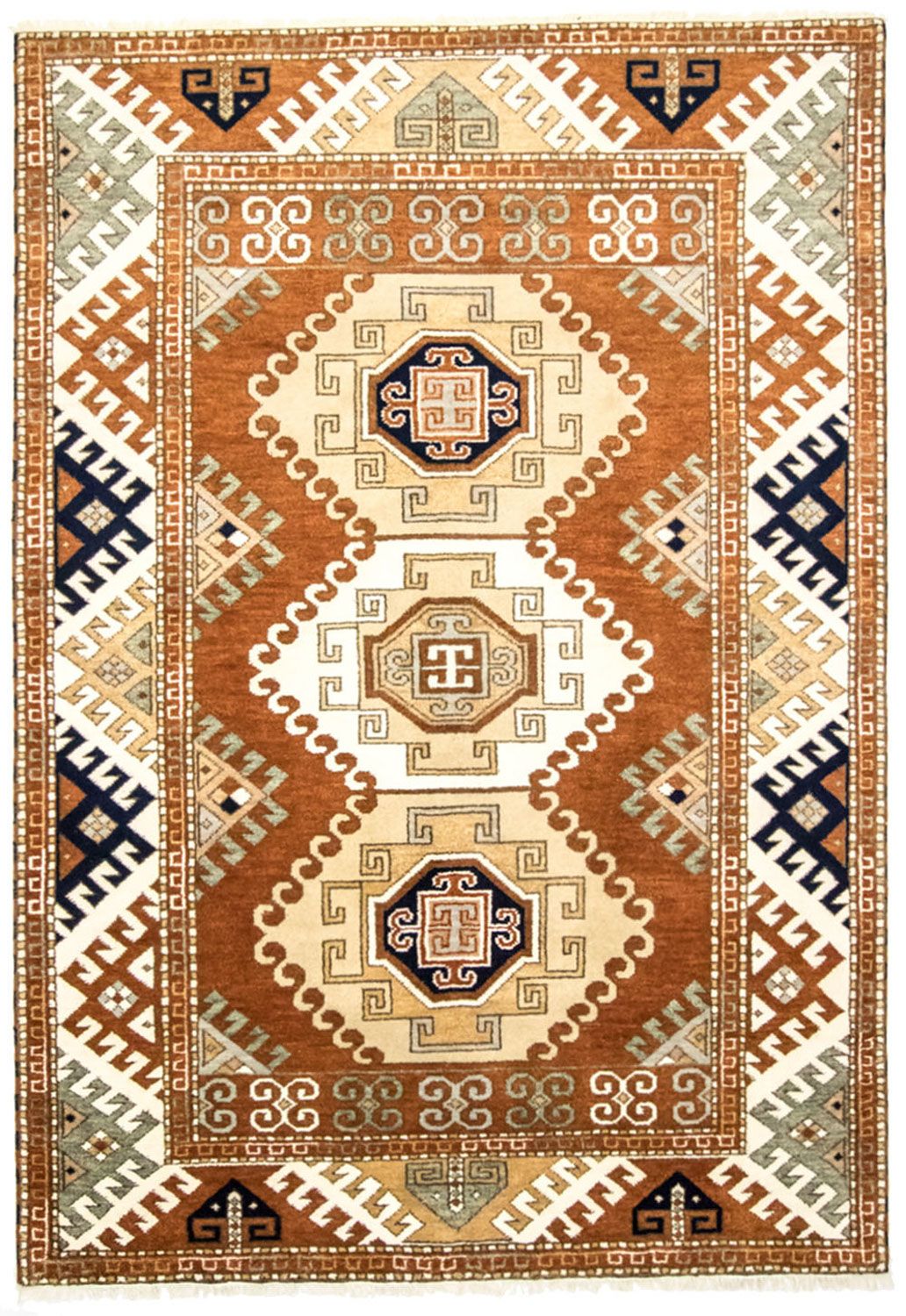 Dywan orientalny - 298 x 208 cm - rdza