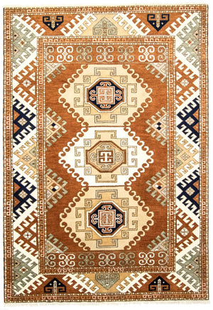 Dywan orientalny - 298 x 208 cm - rdza