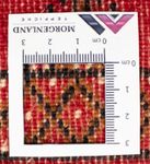 Dywan turkmeński - 130 x 60 cm - czerwony