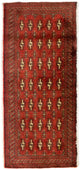 Dywan turkmeński 130x60cm - Dywan perski