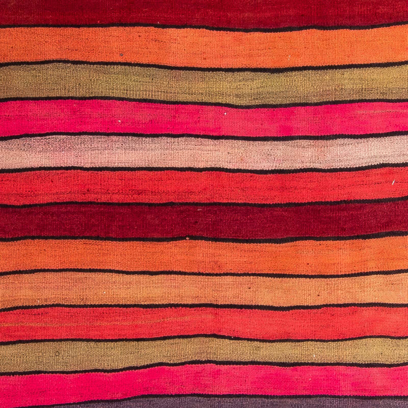 Biegacz Dywan Kelim - Stary - 325 x 160 cm - wielokolorowy