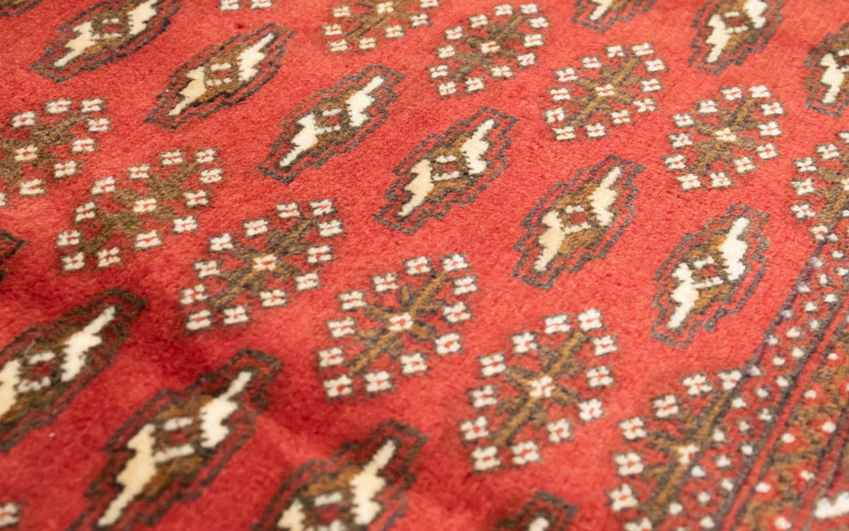 Dywan turkmeński - 130 x 60 cm - rdza