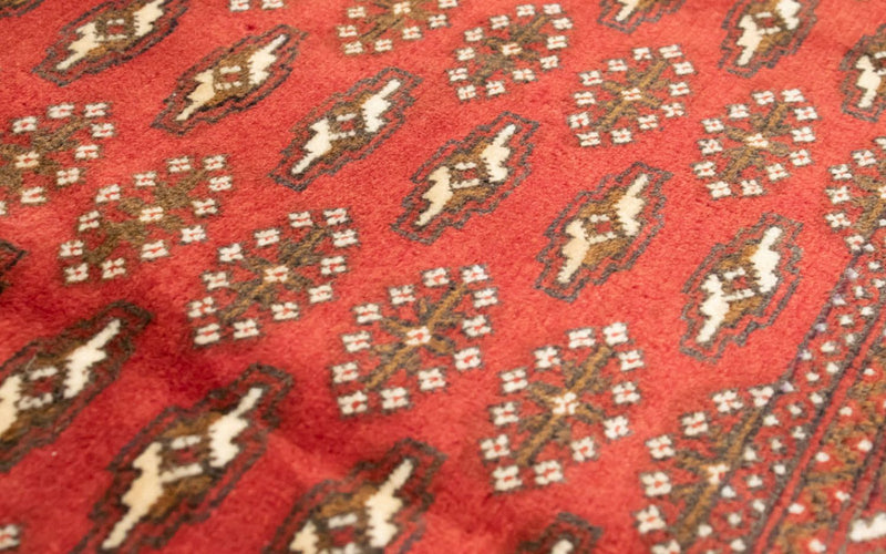 Dywan turkmeński - 130 x 60 cm - rdza