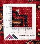 Dywan turkmeński - 130 x 60 cm - czerwony