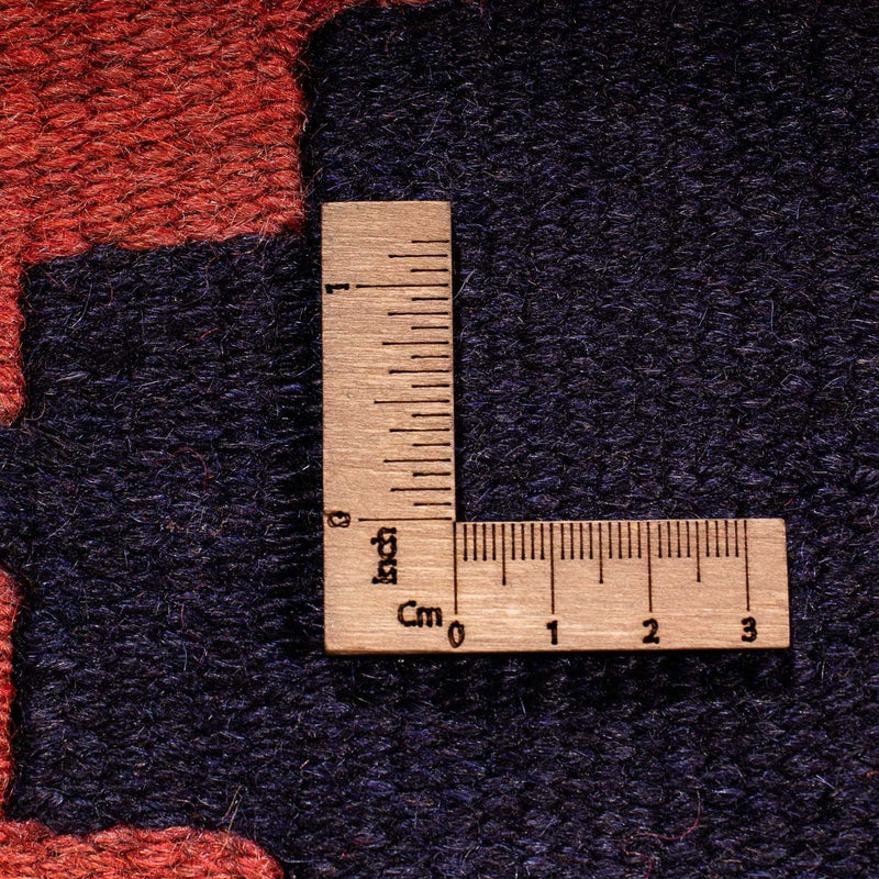 Biegacz Dywan Kelim - Stary - 295 x 135 cm - wielokolorowy