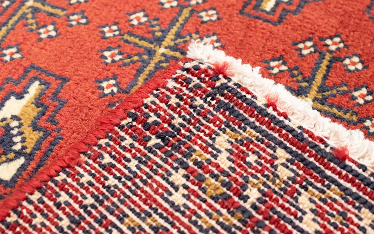 Dywan turkmeński - 130 x 60 cm - rdza