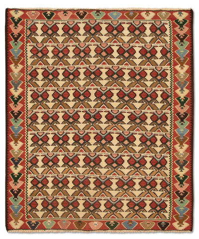 Stary kilim Dywan 119x143cm