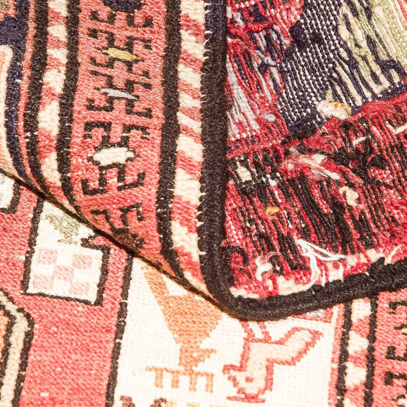 Dywan Kelim - Orientalny - 194 x 122 cm - brązowy