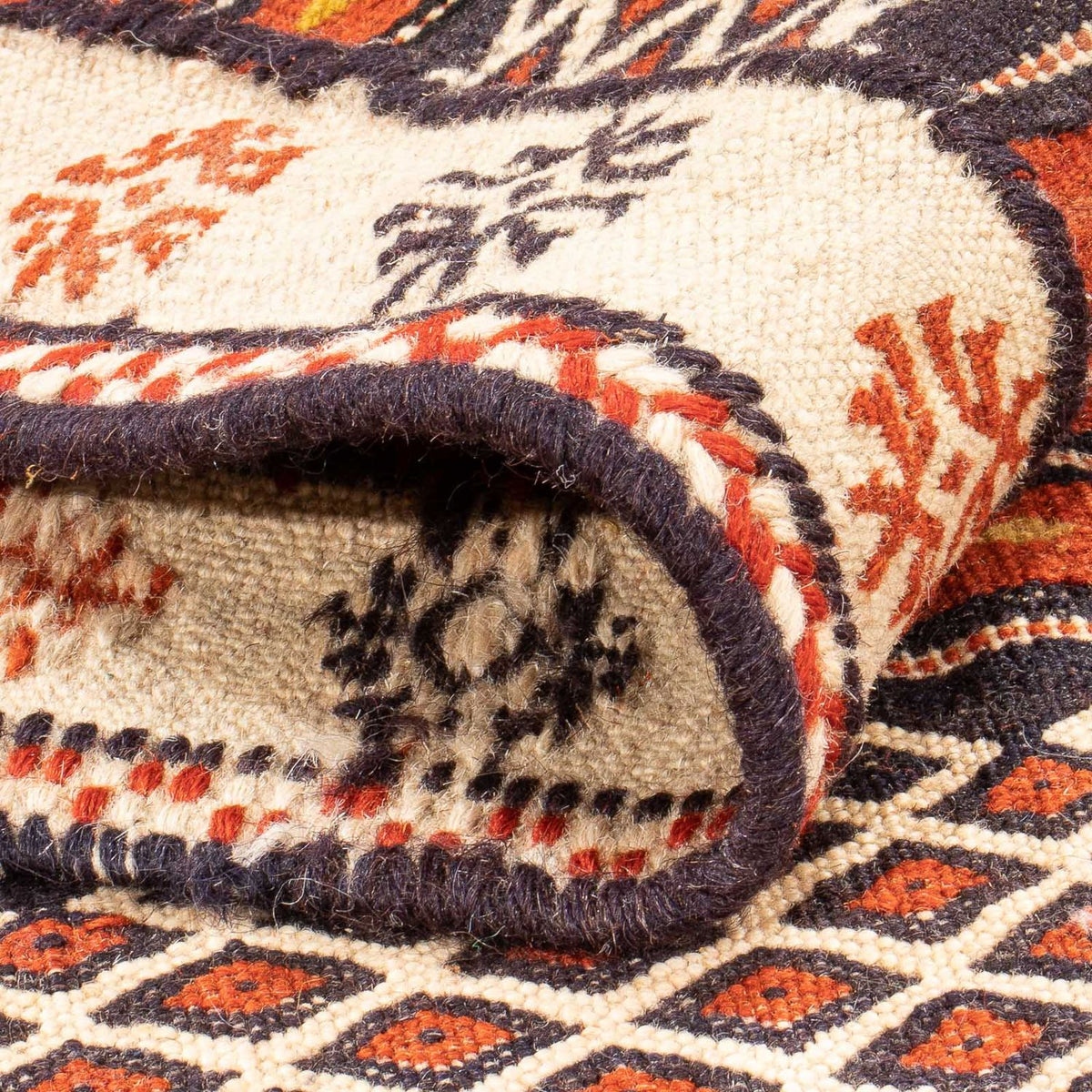 Dywan Kelim - Orientalny - 165 x 97 cm - wielokolorowy