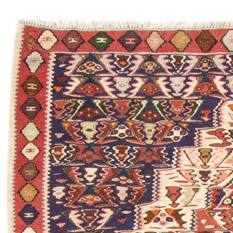 Dywan Kelim - Orientalny - 152 x 117 cm - wielokolorowy