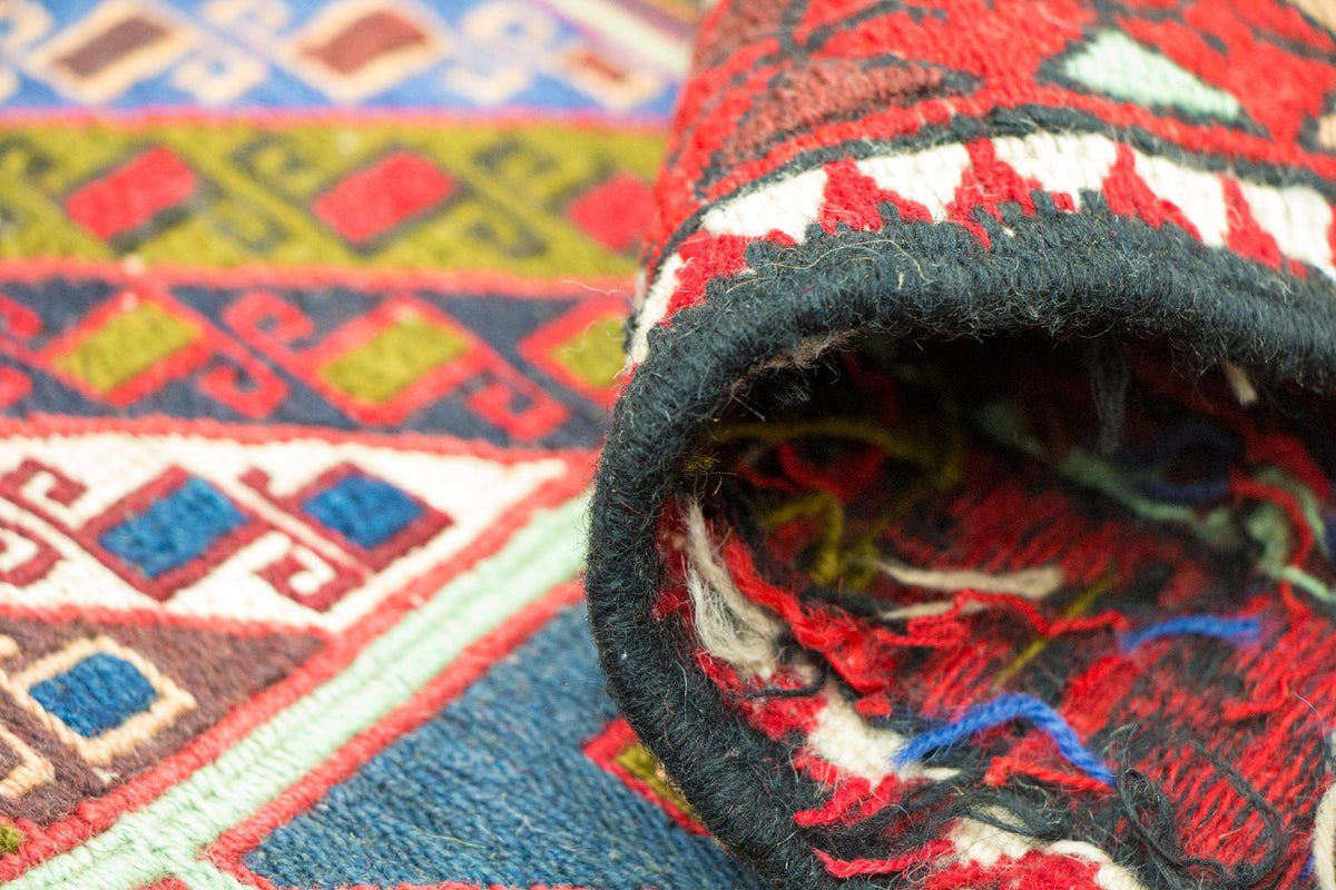 Dywan Kelim - Orientalny - 212 x 118 cm - beżowy