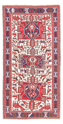 Biegacz Dywan Kelim - Orientalny - 205 x 110 cm - kremowy