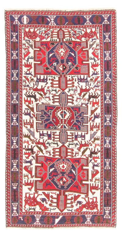 Jedwabny kilim Dywan 110x205cm