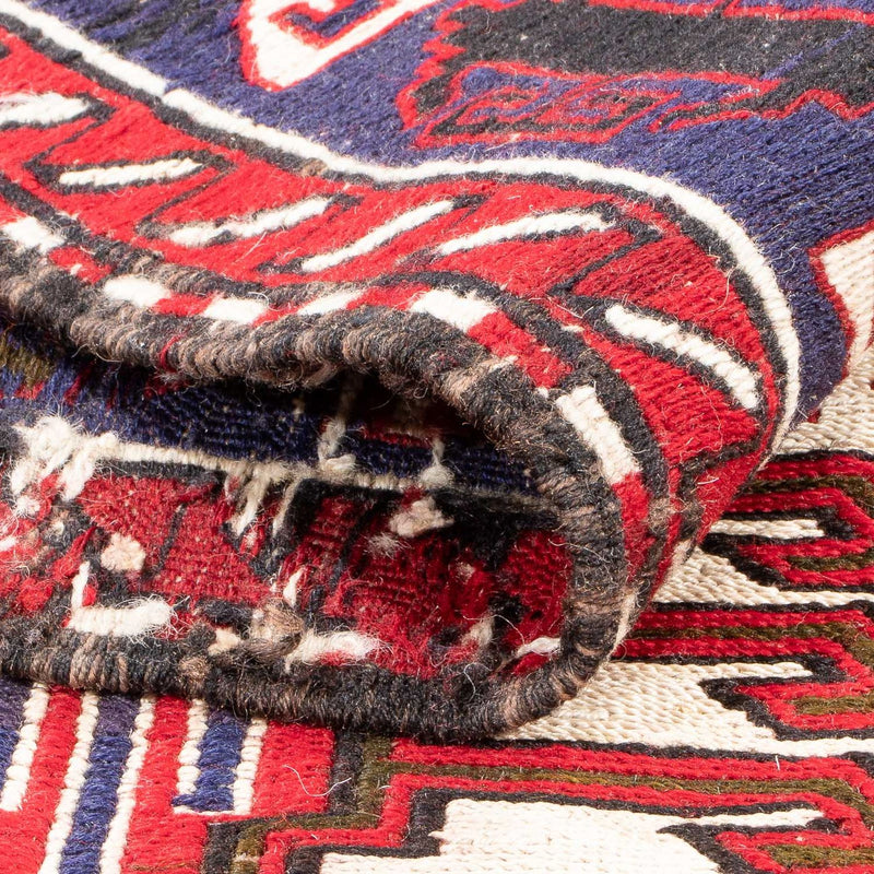 Biegacz Dywan Kelim - Orientalny - 205 x 110 cm - kremowy