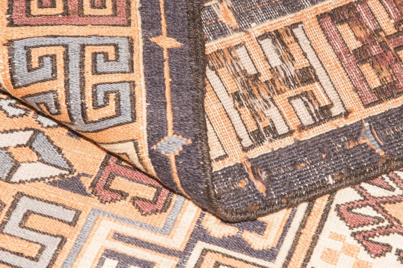 Biegacz Dywan Kelim - Orientalny - 210 x 115 cm - beżowy